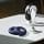 kwmobile 2 x Foam Ear Pads Compatible with Sony WH-CH510 Headphones Blue - Image 4