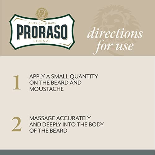 Proraso Baume Barbe, Cyprès & Vétiver, 100 ml, Baume à barbe parfumé, Adoucit, protège et soulage les démangeaisons et l'inconfort & Huile Barbe Cyprès & Vétiver, 30 ml, Huile pour barbe parfumée - Image 5