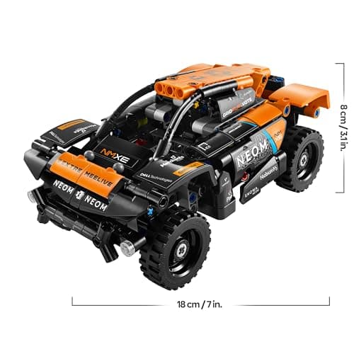 LEGO Technic NEOM McLaren Extreme E Race Car, Jouet de Voiture à Rétrofriction pour Enfants, à Construire, Cadeau Technique pour Garçons et Filles Dès 7 Ans 42166 - Image 7