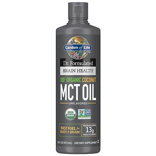 Garden of Life Dr. Formulated Organic Brain Health MCT Oil - 473 ml. - Image 2
