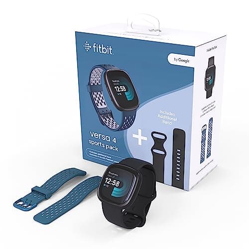 Google Fitbit Versa 4 Montre connectée sport avec GPS intégré et jusqu’à 6 jours d’autonomie de batterie - compatible avec Android et iOS - Image 3