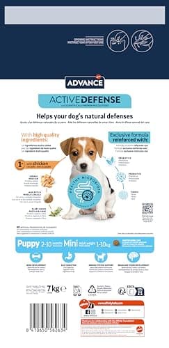 Advance Mini Puppy - Small Breed Puppy Food with Chicken - 7 kg - Image 3