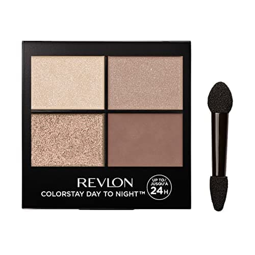 Revlon Colorstay, Ombre à paupières, Palette Maquillage Yeux Quatuor Longue Tenue 16H, Fard à Paupières Paillette - N500 Addictive, 4,8 g - Image 3