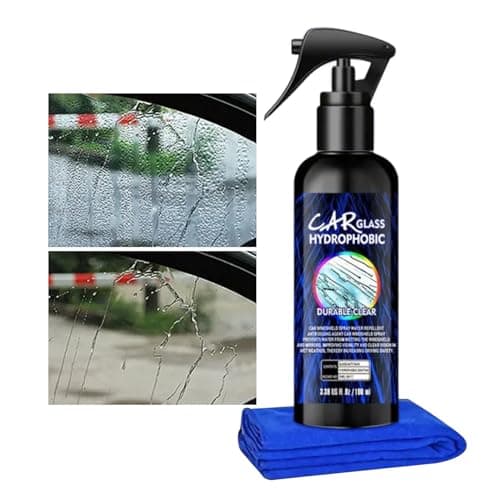Nettoyant Dégraissant Vitres Voiture | 100ml Nettoyant Imperméable Pare-brise Auto - Polish Automobile pour Pneus Meubles Garage Intérieur Extérieur Moto Camion - Image 2