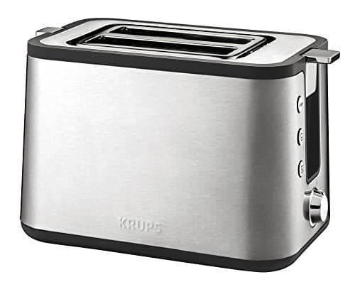 KRUPS Control Line Stainless Steel Toaster with 2 Extra Large Slots, Toaster 850 W, Extra High Lift, 6 Levels of Browning, Reheat and Defrost Function KH442D10 - Image 3