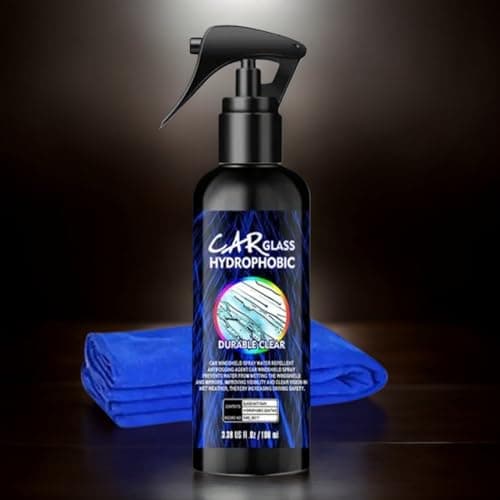 Nettoyant Dégraissant Vitres Voiture | 100ml Nettoyant Imperméable Pare-brise Auto - Polish Automobile pour Pneus Meubles Garage Intérieur Extérieur Moto Camion - Image 4