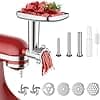Meat Grinder Accessory for Kitchenaid, Meat Grinder for KitchenAid, Accessory Including 3 Sausage Stuffers, Meat Grinder Spare Parts, EUSZC1705 - Image 2