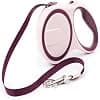 Flexi 5 m Extendable Lead for Dogs up to 20 kg, Non-Slip Handle with Quick Lock and Release, Extendable Up to 5 M Automatic Retractable Dog Training (Colour: Pink - Image 3