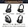 SOULWIT Foam Cushion Pads for Sony WH-CH700N (WHCH700N) & MDR-ZX780 (ZX780DC)/MDR-ZX770 (ZX770BN ZX770BT), for MDR-10R (10RNC 10RBT) Over-Ear Headphones - Image 3