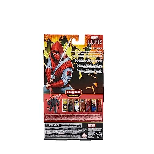 Marvel Hasbro Legends Series The Ninja Fist, Knights, 6-inch Legends Action Figure - Image 4