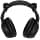 sciuU Kitty Ears Decorative for Headphones, Silicone Ears, Cute Cat Decoration, Compatible with Sony/HyperX Gaming Headsets, Installation with Adjustable Fastening Straps, Black - Image 4