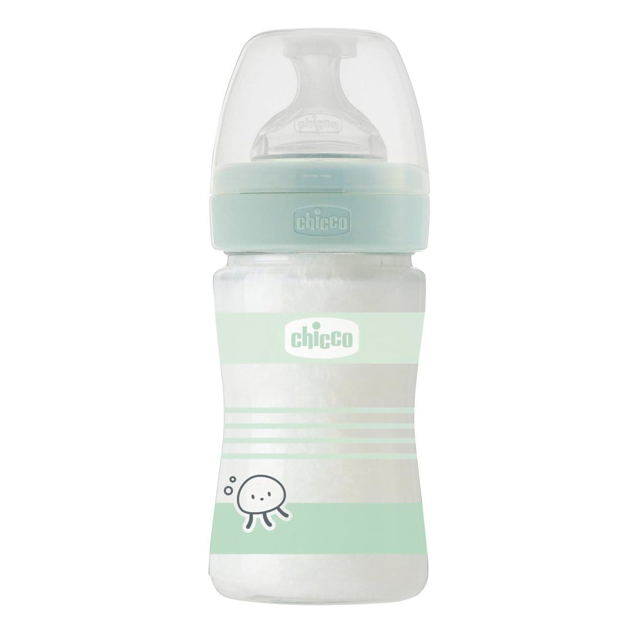 Slow Flow Wellness Bottle, Physio Soft Silicone Teat, Anti-Colic System, Reduces Regurgitation and Irritability, Glass Bottle 150 ml, 0 Months and Above, Neutral - Image 9