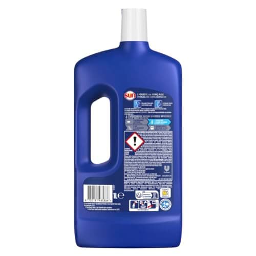Sun Dishwasher Rinse Liquid Perfect Shine – 1 L – 2 x More Shine – Prevents Limescale Deposits on Dishes - Image 5