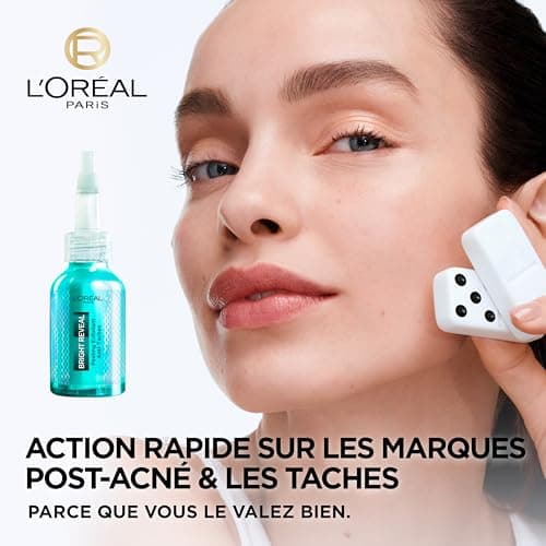 L'Oréal Paris - Anti-Spot Exfoliating Peeling - 25% [AHA + BHA + PHA] & Niacinamide - Smoothes & Evens Complexion - For All Skin Types - Bright Reveal - 25ml - Image 3