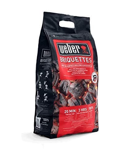 Weber Briquettes (2 kg), for a long and constant combustion, ideal for long grilling of food, 100% natural wood, EU product, sustainably obtained, FSC certified (17705) - Image 5
