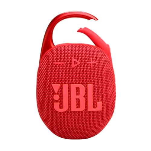 JBL Clip 5, Ultra-Portable Bluetooth Speaker, Built-in Carabiner, JBL Pro Sound, Punchy Bass, 12 Hours Playtime Boost Function, IP67 Water and Dust-Proof, Red - Image 6