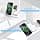 3 in 1 Wireless Charging Station for iPhone 17/16/15/14/13/12/11 Pro/Max/Plus, Fast Induction Charger for Apple Watch Ultra 3/11/10/9/8/7/6, Charging Stand for AirPods 3/4/Pro 3 - Image 3