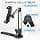 AboveTEK 2 in 1 Wall and Kitchen Tablet Stand with 360 Degree Multi-Angle Rotation, Compatible with iPad, iPhone, Samsung (4.7-13.5 inch) – Black - Image 6