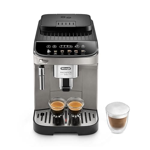 De'Longhi Magnifica Evo ECAM290.42.TB, Automatic Coffee Machine with Milk Frother, Compact Grain Machine, Manual Milk Frother, 4 Recipes, Colour Touch Screen, Titanium Black - Image 2