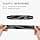 kwmobile Replacement Headband Compatible with SteelSeries Arctis Nova 1 / Nova 1X / Nova 3 Headband - Replacement Nylon Headband for Headphones - Black-Grey - Image 4