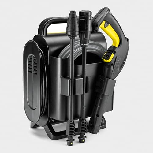 Kärcher K Silent Anniversary Edition pressure washer, max. pressure 130 bar, max. flow rate 420 l/h, extremely quiet, with eco!Booster for effective cleaning, black - Image 3