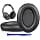 SOULWIT Soft Leather Protein Foam Cushion Pads for Sony WH-1000XM3 (WH1000XM3) Over-Ear Headphones, with Noise Insulation Memory Foam, Extra Thickness - Image 2