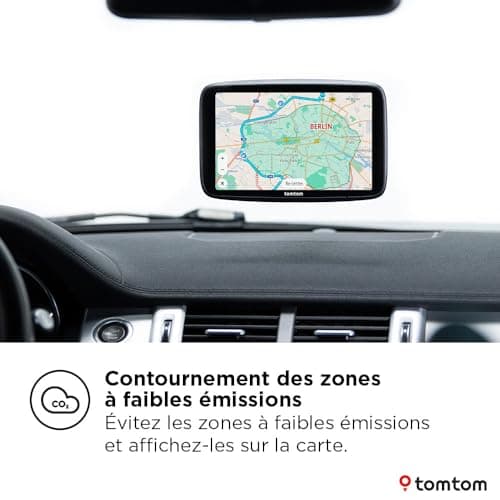 TomTom GPS GO Navigator (7" extra-large display, real-time traffic information, danger zone alert, 1 year trial included, map of Europe, update via Wi-Fi, premium services, magnetic mount) - Image 7