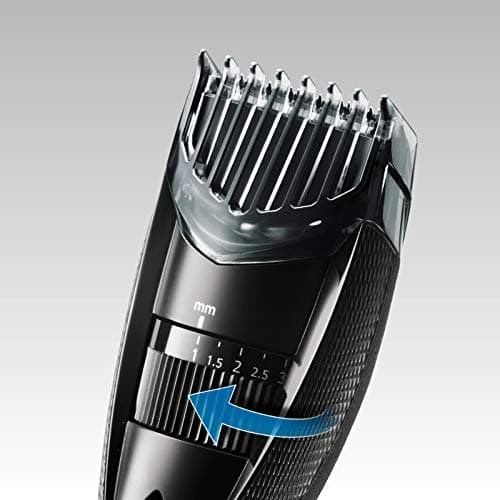 Panasonic - Personalcare ER-GB37-K503 | Tondeuse 2 en 1 - Barbe et cheveux 20 réglages 4 Accessoires 40 min d'autonomie Charge en 8 heures Wet & Dry Noir - Image 4