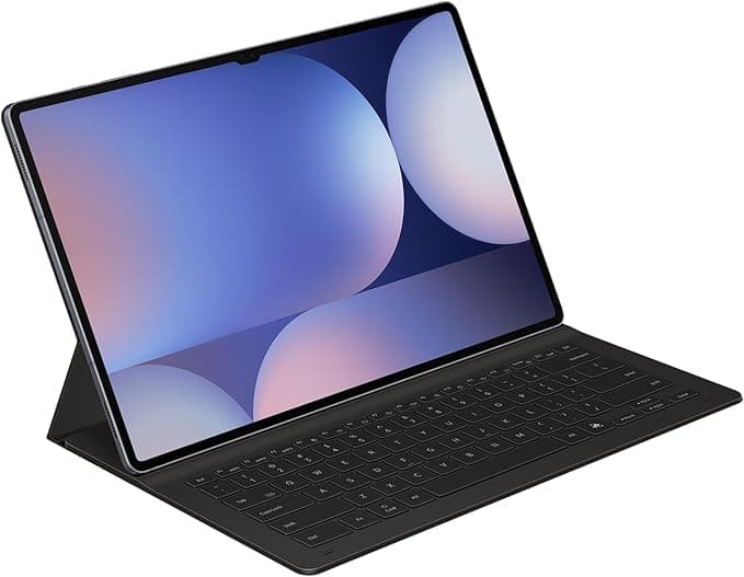 Samsung Galaxy – Official AI Book Cover Keyboard with Touchpad for Tab S10+, S9+, Tab S9 FE+, Black