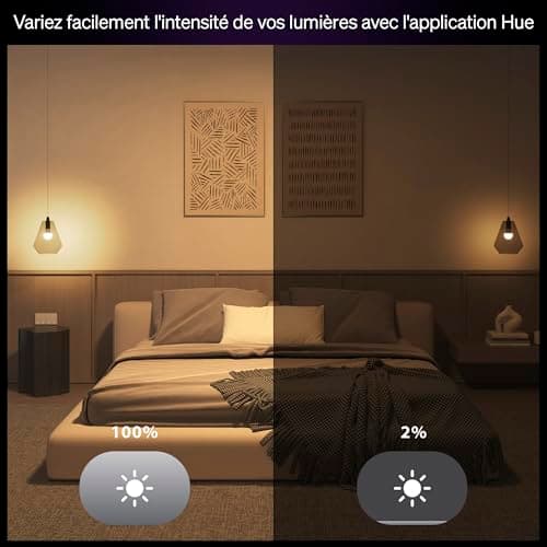 Philips Hue Essential A60 LED Smart Bulb, White and Color Ambience, E27 Philips Hue Bulb, 8W, 2200-6500K, 806 Lumens, Dimmable, Compatible with Alexa, Google Assistant and Apple Home - Image 8