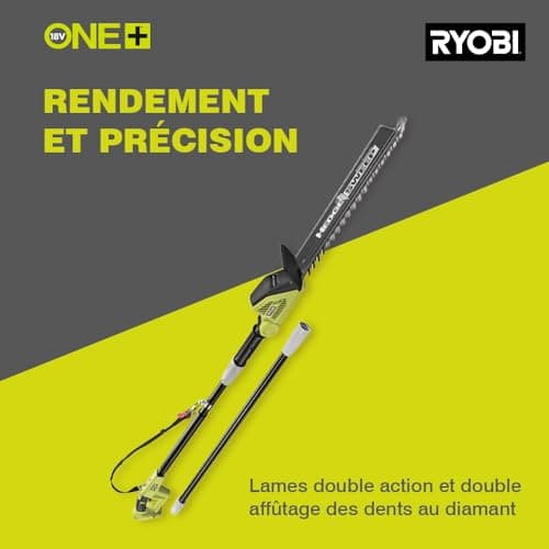 RYOBI 18V One+ Hedge Trimmer without Battery or Charger OPT1845 - Image 3