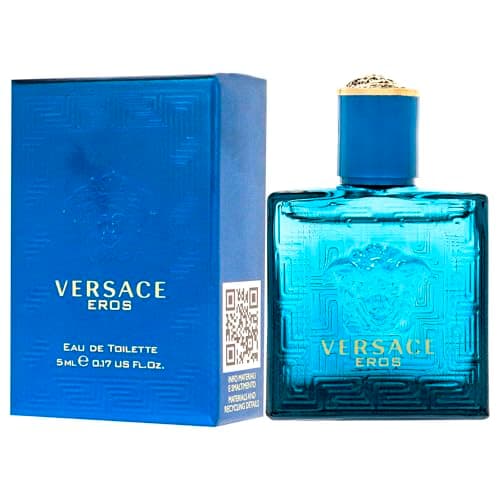 Versace Eros By VERSACE 4.8g Mini EDT For Men - Image 6