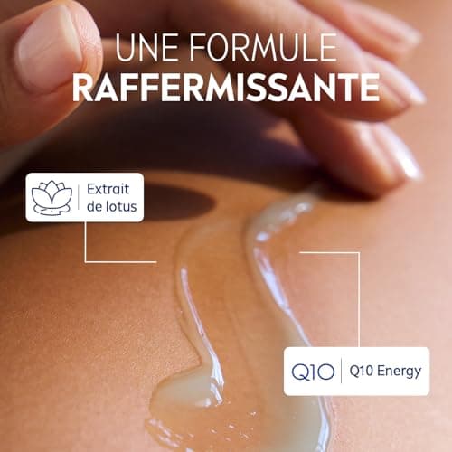 NIVEA Q10 - Gel Crème Corps Multi Power 5-En-1 Fermeté + Cellulite - Soin Raffermissant - Q10 & Extrait De Lotus - Tonifie Cuisses, Fesses & Ventres - Tous Types De Peaux - 200 ml - Image 4
