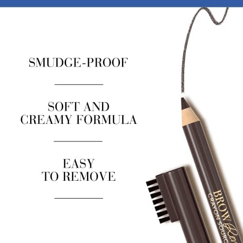 Bourjois Crayon à sourcils - Brow Reveal Précision - Crayon avec brosse intégrée - Sourcils nets et bien dessinés - Application rapide et précise - Fini naturel - 04 Brunette - Image 6