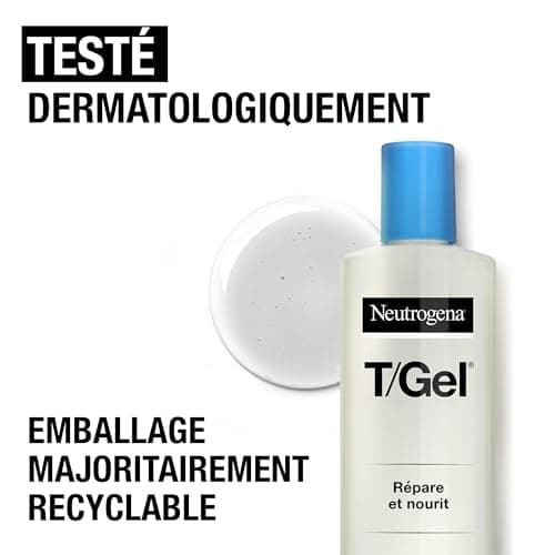 Neutrogena | Anti-dandruff T/Gel Dry Dandruff Shampoo (250ml bottle) – Shampoo for dry and damaged hair – Repairing and nourishing hair care for daily use - Image 7