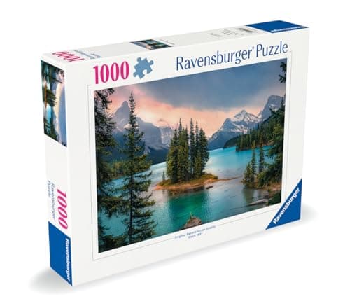 Ravensburger - Adult Jigsaw Puzzle - 1000 piece puzzle - Canada, Maligne Lake - Adults and Children from 14 years old - High quality puzzle - 80495 - Escape - Image 3