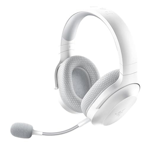 Razer Barracuda X - Multiplatform Wireless Gaming Headset (SmartSwitch Dual Wireless, Ergonomic Design, Triforce 40mm, Cardioid Microphone, 50H Battery, USB-C) Mercury White - Image 3