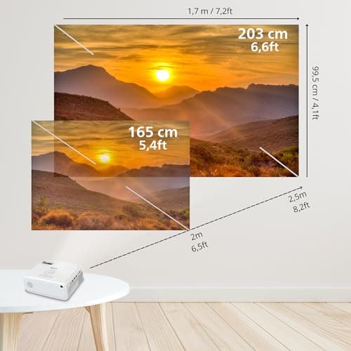 Philips NeoPix 200 Full HD 1080P Projector, High Contrast, Multiple Image Corrections for Flexible Installation, Multiple HDMI Ports - Image 7