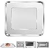For Cuisinart TOA - 95 Grill - Air Fry Pan - Replacement Air Fry Pan Tray for Convection Oven, 14.5 x 11.6 inches - Stainless Steel Non-Stick Air Fry Pan - Image 2