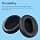 Replacement Ear Pads for HyperX Cloud Stinger/Cloud Flight/CloudX/Cloud II/Cloud III/Cloud Alpha/Cloud Core/Mix Headphones by MMOBIEL - Memory Foam and Protein PU Cushion - Black - Image 6