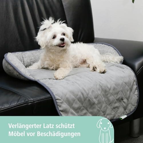 Kerbl Pet Sofa cushion Emalia Grey, 60X40X12cm - Image 4