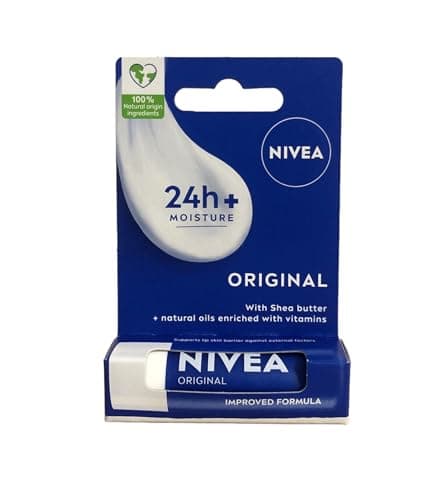 NIVEA Baume à lèvres Original Care 5 ml, Nourrissant, Hydratant, Blanc, Sans alcool, Naturelle, 5 g - Image 3