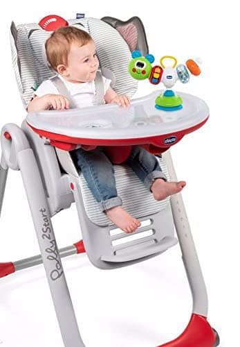 Chicco - Dancing Chenille High Chair Toy, Electronic Toy with Suction Cup for Highchair, Sounds, Melodies and Manual Activities, Batteries Included, Multicolor, 6-36 Months - Image 6