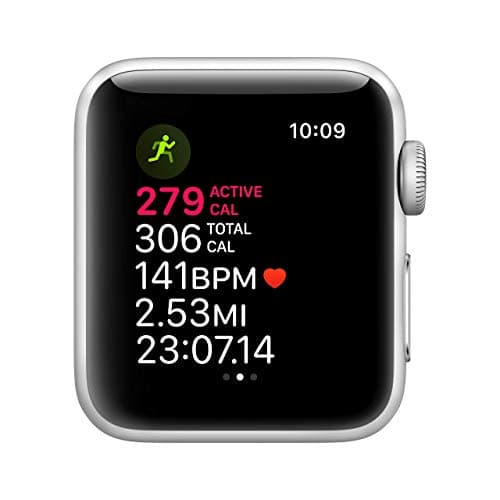 Apple Watch Series 4 40mm (GPS) - Silver Aluminum Case with White Sport Strap (Refurbished) - Image 5