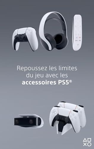 Playstation Sony, Manette 5 officielle DualSense, Sans fil, Batterie rechargeable, Bluetooth, Compatible avec PS5 et PC, Couleur : Cobalt Blue - Image 7