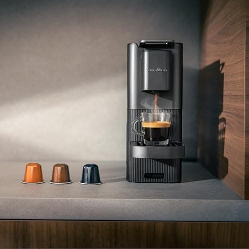 Cecotec 20. 1400W 20Bars, Thermoblock, Compatible with Nespresso Capsules, 700ml Water Tank, Automatic Shutdown, Adjustable Height, Removable Filter, 2 Modes, Non-Slip - Image 6