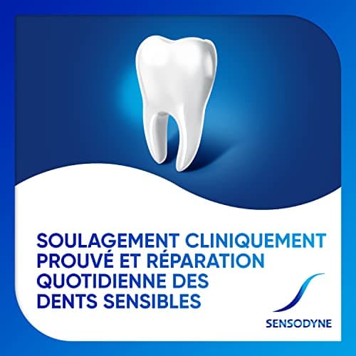 SENSODYNE Toothpaste Repairs and Protects, for Sensitive Teeth, Provides Long Lasting Protection, Mint, Pack of 2 x 75 ml - Image 5