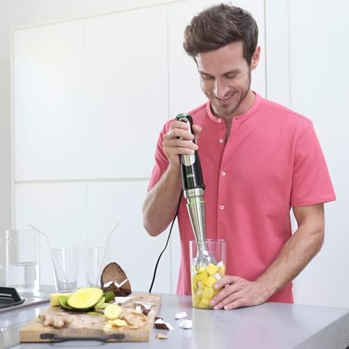 Braun MultiQuick 9 Manual Blender XL with PowerDrive Active Technology 500ml 600ml BPA Free Beaker with Lid 1200W MQ 9135XI Black - Image 7