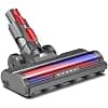 Brush with Soft Roller for Dyson V7 V8 V10 V11 V15 Replacement Floor Tip Soft Roller Replacement Front Lights for Hard Floors like Parquet, Wood Floor, Laminate, Tile - Image 2