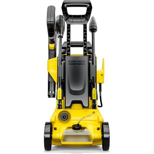 Kärcher K 3 Power Control High Pressure Washer, Pressure: Max. 120 Bar, Flow Rate: 380 l/h, Surface: 25 m²/h, Water Filter, Weight: 4.4 kg, Gun and High Pressure Hose, Rotabuse, Lance - Image 6